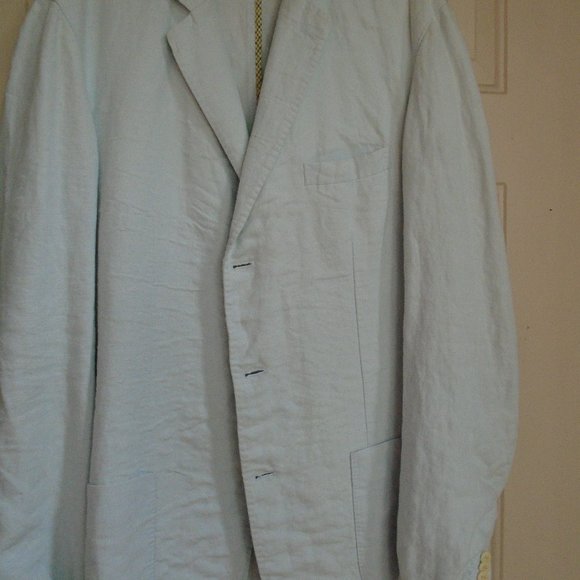 linen long jacket - Picture 5 of 7